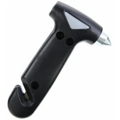 Marteau Pour Vitrier Marteau D'urgence Marteau Brise-vitre Marteau De Secours Voiture Automobile Marteau De Sauvetage Coupe-Ceinture De Sécurité Noir Guazhuni