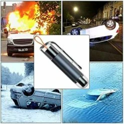 Outil De Sauvetage Comme Porte-Clés Outil De Sauvetage Porte-Clés Outil D'urgence Avec Coupe-Ceinture Outil De Sauvetage De Marteau De Sauvetage Rapidement Utilisé Pour Les Voitures, Les Bus Guazhuni -Pas Cher Pro Bricoleur Magasin 100210779 4