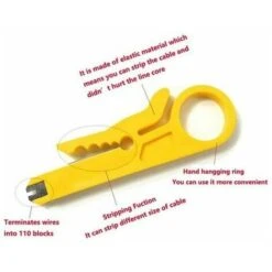 10 Pcs Mini Pince À Dénuder/Câble Réseau Outil De Sertissage/Dénudeur De Fil De Réseau/Coupe-Pinceau Pour Câble Réseau RJ45 Cat5/6, Câble De Téléphone De Données, Câble UTP D'ordinateur -Pas Cher Pro Bricoleur Magasin 100342115 5
