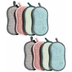 Eponge Vaisselle Lavable & Reutilisable (Lot De 8) - NOUVEAUX MODÈLES - Versailles