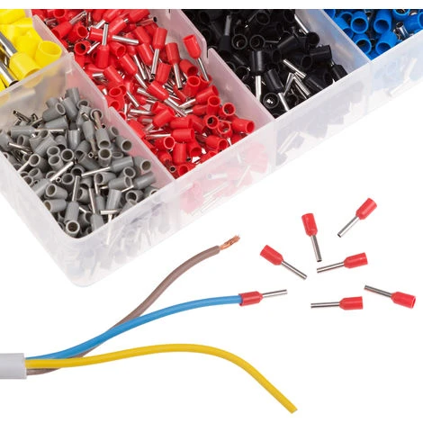 Pince à Sertir + 1200 Cosses De Câbles - Pince A Sertir, Sertissage, Pince A Sertir Plomberie 4 Pince à Sertir + 1200 Cosses De Câbles - Pince A Sertir, Sertissage, Pince A Sertir Plomberie – Image 4