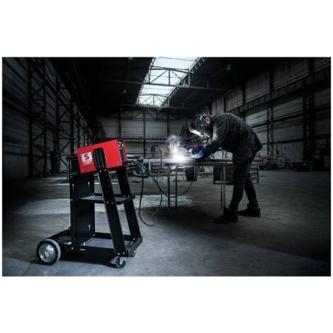 Stamos Poste À Souder À L'Arc Mma Soudure Electrode Inverter Igbt Led 200A 4 Stamos Poste À Souder À L'Arc Mma Soudure Electrode Inverter Igbt Led 200A – Image 4