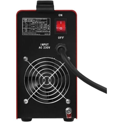 Stamos Poste À Souder À L'Arc Mma Soudure Electrode Inverter Igbt Led 200A 5 Stamos Poste À Souder À L'Arc Mma Soudure Electrode Inverter Igbt Led 200A – Image 5