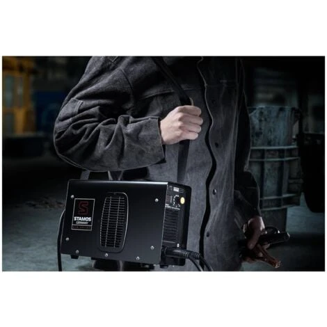 Poste à Souder à L'arc Mma Soudure Electrode Inverter Igbt Led 20–250A Stamos 2 Poste à Souder à L'arc Mma Soudure Electrode Inverter Igbt Led 20–250A Stamos – Image 2