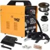 COSTWAY Poste à Souder Mig Inverter Avec Gaz Soudage Electrique Kit De Soudage Machine à Souder