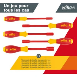 Wiha VDE Jeu De Tournevis 5 Pièces 6 Pans Extérieurs C71516 7 Wiha VDE Jeu De Tournevis 5 Pièces 6 Pans Extérieurs C71516 -Pas Cher Pro Bricoleur Magasin 16320837 3
