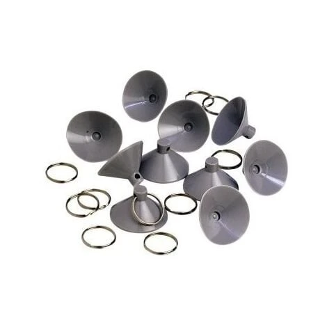 Lot De 10 Ventouses + Anneaux Pour Caravane Et Camping-car 1 Lot De 10 Ventouses + Anneaux Pour Caravane Et Camping-car