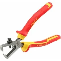 Pince à Dénuder - 170 Mm - Isolée 1000V - Tête Chromée Et Inoxydable - STANLEY, 0-84-010