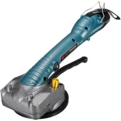 Ventouse Pour Carrelage Machine De Nivellement Automatique 2 Batteries Vibrateur électrique Outils Du Carreleur 40KG Max.