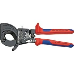 KNIPEX Cisaille à Câbles Longueur Totale 280 Mm Maxi. 52 (380 Mm² Gaines Multi-composants