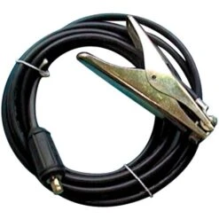 Câble De Masse Surmoulé 300 A Longueur Du Câble 5 M Ø Du Câble 25 Mm² Fiche KS 25 Enrobé De PVC