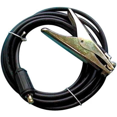 Câble De Masse Surmoulé 300 A Longueur Du Câble 5 M Ø Du Câble 25 Mm² Fiche KS 25 Enrobé De PVC 1 Câble De Masse Surmoulé 300 A Longueur Du Câble 5 M Ø Du Câble 25 Mm² Fiche KS 25 Enrobé De PVC