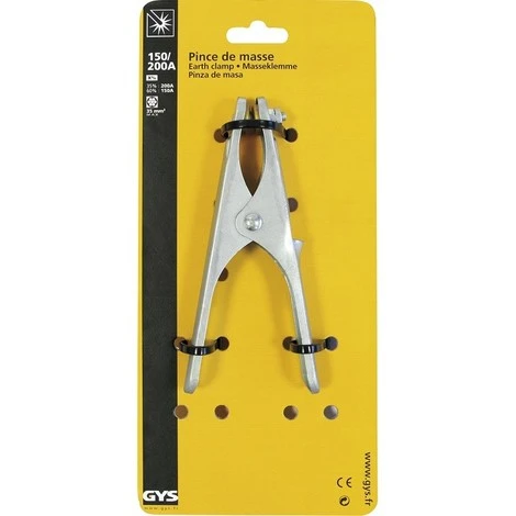 Pince De Masse GYS Croco 200.35 (200A / 35mm² ) - 043107 1 Pince De Masse GYS Croco 200.35 (200A / 35mm² ) - 043107