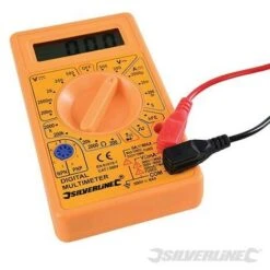 Silverline Multimètre Numérique, CC Et CA, CC Et CA -Pas Cher Pro Bricoleur Magasin 28085604 3