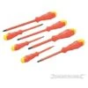 Silverline Tournevis Isolés à Manche Caoutchouté, 7 Pcs, 7 Pcs