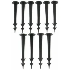 4,7 Pouces Fixations Au Sol Chevilles Lourdes Ancrage Couverture Mauvaises Herbes Controle Membrane Tissu Polaire -Pas Cher Pro Bricoleur Magasin 28287588 5