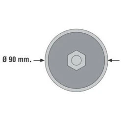 Masse Magnétique De Soudure D.90 Mm - Mod. 4972-MM -Pas Cher Pro Bricoleur Magasin 28907723 3