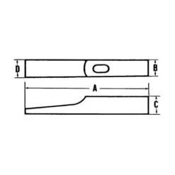 MOB - Marteau électricien Manche Carbon Quadrimat 16 -Pas Cher Pro Bricoleur Magasin 29484630 3