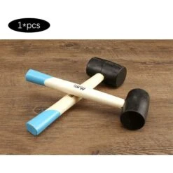 Poignée En Bakélite Marteau En Caoutchouc Marteau En Caoutchouc Tuile Décoration Marteau En Caoutchouc Marteau En Caoutchouc Marteau 8 Oz Vinyle Caoutchouc Marteau-manche En Bois