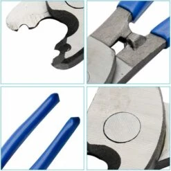 Pince à Dénuder 215 Mm Coupe-câble électrique Réglable Cisaille Câble électrique Outil De Coupe Pour Couper Les Câbles Gainés En Aluminium, Cuivre Et Plastique -Pas Cher Pro Bricoleur Magasin 32751605 5