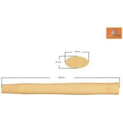 Manche De Marteau De Brame, Manche De Moufle, Manche De Marteau D'ingénieur 1500-2000gr.