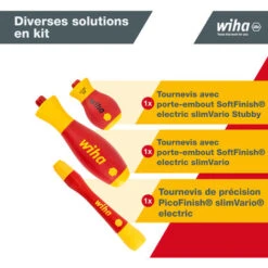 Wiha Jeu D'outils SlimVario® Electric Mixte 31 Pièces Dans Un Sac Fonctionnel (43465) 6 Wiha Jeu D'outils SlimVario® Electric Mixte 31 Pièces Dans Un Sac Fonctionnel (43465) -Pas Cher Pro Bricoleur Magasin 33710810 3