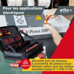 Wiha Jeu D'outils SlimVario® Electric Mixte 31 Pièces Dans Un Sac Fonctionnel (43465) 7 Wiha Jeu D'outils SlimVario® Electric Mixte 31 Pièces Dans Un Sac Fonctionnel (43465) -Pas Cher Pro Bricoleur Magasin 33710810 4