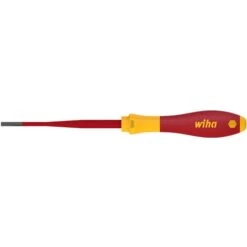 VDE Tournevis Pour Vis à Fente Wiha 3201 SlimFix 35446 Largeur De La Lame: 3.5 Mm Longueur De La Lame: 100 Mm