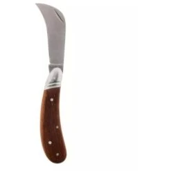 Couteau éléctricien Manche Bois + étui