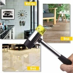 Marteau En Caoutchouc, Maillet En Caoutchouc Avec Double Face Outil Pour Projets De Bricolage, Artisanat, Ébéniste 25X7.5cm Fontainebleau -Pas Cher Pro Bricoleur Magasin 45416003 5