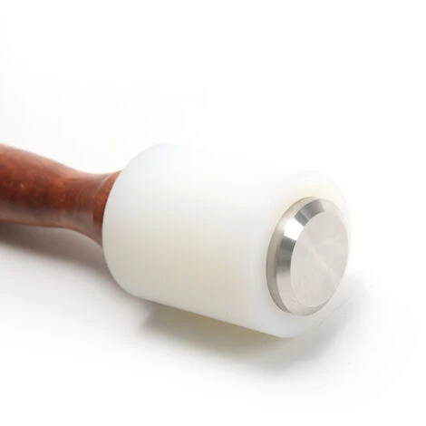 Cuir Carving Marteau, DIY Leathercraft Maillet, Peau De Vache Sew Club, Tête Droite En Nylon Poignée En Bois 21cm Fontainebleau 3 Cuir Carving Marteau, DIY Leathercraft Maillet, Peau De Vache Sew Club, Tête Droite En Nylon Poignée En Bois 21cm Fontainebleau – Image 3
