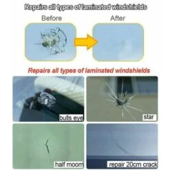 Outil De Fenêtre De Réparation De Verre Automatique Kit De Réparation De Pare-brise Automatique -Pas Cher Pro Bricoleur Magasin 45789078 3