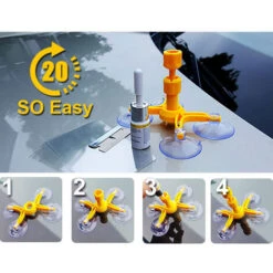 Outil De Fenêtre De Réparation De Verre Automatique Kit De Réparation De Pare-brise Automatique -Pas Cher Pro Bricoleur Magasin 45789078 5