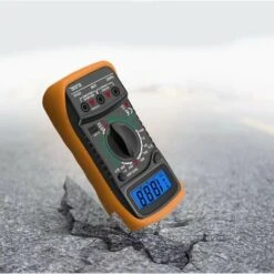 Multimètre Numérique XL830L 2000 Comptes Mini Multimètre Testeur De Pile Courant Tension AC DC Résistance Buzzer Transistor Voltmètre Ampèremètre Avec Écran LCD Rétroéclairé Guazhuni -Pas Cher Pro Bricoleur Magasin 46338612 4