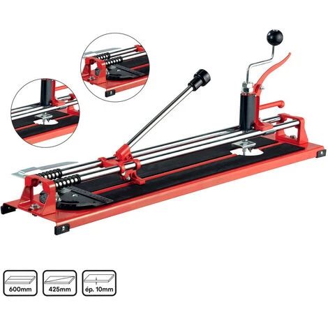 Coupe Carrelage 600mm 10mm - Angle Réglable - Coupe Carreaux Manuel - Tapis Antidérapant 84 Cm 2 Coupe Carrelage 600mm 10mm - Angle Réglable - Coupe Carreaux Manuel - Tapis Antidérapant 84 Cm – Image 2