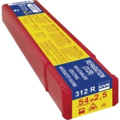 GYS 312 R Électrodes De Soudage 54 Pc(s) (Ø X L) 2.5 Mm X 300 Mm A391422