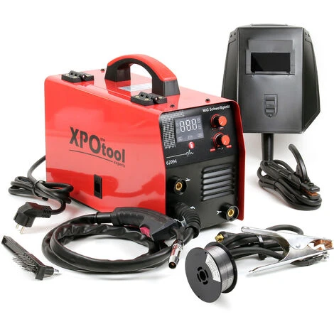 XPOtool Poste à Souder MIG à Onduleur IGBT Soudage MIG/MMA Avec Fil Fourré Et Électrodes 1 XPOtool Poste à Souder MIG à Onduleur IGBT Soudage MIG/MMA Avec Fil Fourré Et Électrodes