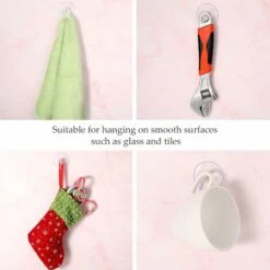 Ventouses En Plastique Ventouse Anti-Collision Transparente En Caoutchouc Vis Écrou En Métal Ventouse Solide En PVC Transparent Remplacement Avec Écrou De Vis Fontainebleau 12PCS -Pas Cher Pro Bricoleur Magasin 50922684 5