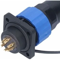 Prise De Courant étanche, Adaptateur De Connecteur Industriel Connexion De Soudage Résistant à L'oxydation Pour Les équipements électroniques Pour Les Communications (6 Noyaux) Macaron -Pas Cher Pro Bricoleur Magasin 53106871 3