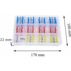 Joint De Soudure Connecteur De Fil 300 Pièces Cosse Thermosoudable Connecteurs De Soudure Gaine Thermorétractable Souder Joint Fil Câble Connecteur à Bout Seal Connecteurs Macaron 9 Joint De Soudure Connecteur De Fil 300 Pièces Cosse Thermosoudable Connecteurs De Soudure Gaine Thermorétractable Souder Joint Fil Câble Connecteur à Bout Seal Connecteurs Macaron -Pas Cher Pro Bricoleur Magasin 53106888 5