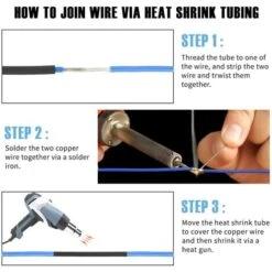 Connecteurs De Fil Auto-soudants Et Kit De Tubes Thermorétractables, étanches, Joints De Soudure, Joints De Soudure, Joints électriques Isolés Pour Joint De Fil De Voiture Macaron -Pas Cher Pro Bricoleur Magasin 53106897 3