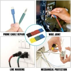 Connecteurs De Fil Auto-soudants Et Kit De Tubes Thermorétractables, étanches, Joints De Soudure, Joints De Soudure, Joints électriques Isolés Pour Joint De Fil De Voiture Macaron -Pas Cher Pro Bricoleur Magasin 53106897 5