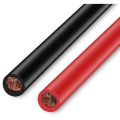 Cosse De Câble 50cm M8 Accessoires De Réparation De Câble De Fil De Terre De Batterie De Fil De Cuivre Rouge Et Noir Macaron -Pas Cher Pro Bricoleur Magasin 53106903 3