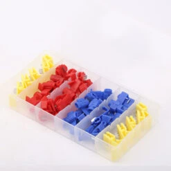 Cosse Electrique Connecteur Rapide, Connecteur Dérivation Auto-Dénudants Rapide Verrouillage Connecteurs Macaron -Pas Cher Pro Bricoleur Magasin 53106920 3