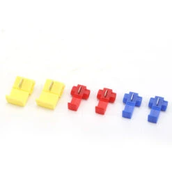 Cosse Electrique Connecteur Rapide, Connecteur Dérivation Auto-Dénudants Rapide Verrouillage Connecteurs Macaron -Pas Cher Pro Bricoleur Magasin 53106920 5