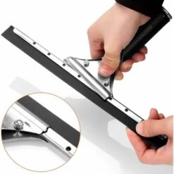 Raclette Vitres Professionnelle En Acier Inoxydable Avec Lame De 25 Cm Pour Cuisine,Fentre,Salle De Bain,Voiture -Pas Cher Pro Bricoleur Magasin 55147053 5