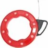 Electricien Tire Fil Aiguille Passe Cable En Fibre De Verre Extracteur De Câble Professionnel Planeur Flexible Ruban De Poisson Pivotant Portable Bobine Conduit Conduit Fil De Traction Outil-30M