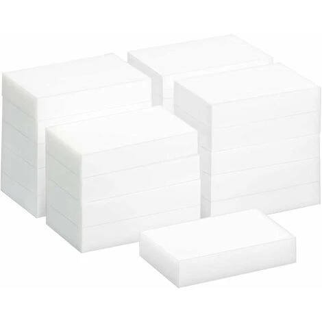 éponges Magiques, 20pcs Magic Eraser Sponges, Tampon De Nettoyage En Mousse De Mélamine, Tampons De Nettoyage Sans Produits Chimiques, éponge Propre Pour Voiture, éponge De Gomme Pour Toute 1 éponges Magiques, 20pcs Magic Eraser Sponges, Tampon De Nettoyage En Mousse De Mélamine, Tampons De Nettoyage Sans Produits Chimiques, éponge Propre Pour Voiture, éponge De Gomme Pour Toute