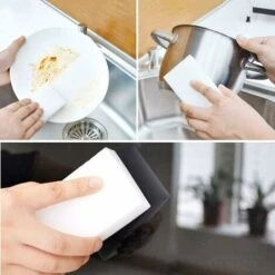 éponges Magiques, 20pcs Magic Eraser Sponges, Tampon De Nettoyage En Mousse De Mélamine, Tampons De Nettoyage Sans Produits Chimiques, éponge Propre Pour Voiture, éponge De Gomme Pour Toute 8 éponges Magiques, 20pcs Magic Eraser Sponges, Tampon De Nettoyage En Mousse De Mélamine, Tampons De Nettoyage Sans Produits Chimiques, éponge Propre Pour Voiture, éponge De Gomme Pour Toute -Pas Cher Pro Bricoleur Magasin 56198434 4