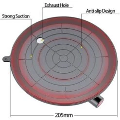 Saugnapf – Betterlife Belastbarkeit Bis 110 Kg Profi-Saugnapf Vakuum-Saugnäpfe Glassaugnapf Zum Transportieren Von Glas, Fliesen Und Platten (1 Stück) -Pas Cher Pro Bricoleur Magasin 56411249 3